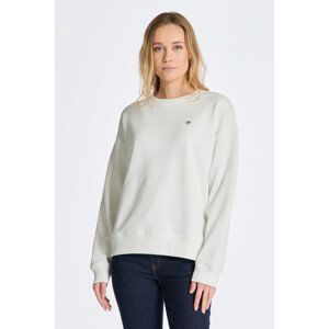 MIKINA GANT REL SHIELD C-NECK SWEAT bílá XXL