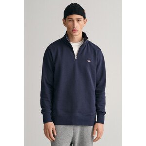 MIKINA GANT REG SHIELD HALF ZIP SWEAT modrá XXXL