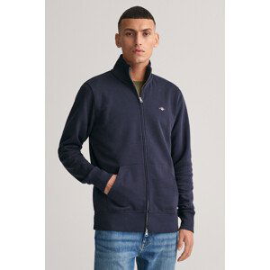 MIKINA GANT REG SHIELD FULL ZIP SWEAT modrá XS