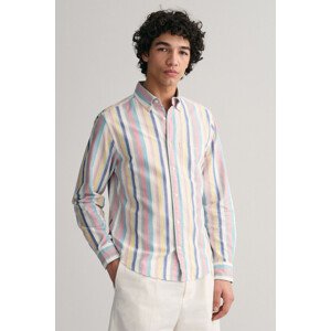 KOŠILE GANT REG UT OXFORD MULTI STRIPE SHIRT různobarevná L