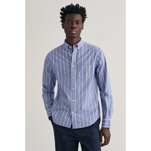 KOŠILE GANT REG UT POPLIN STRIPE SHIRT modrá XXL