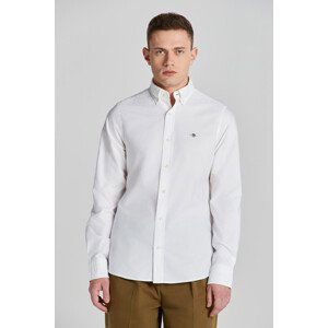 KOŠILE GANT SLIM OXFORD SHIRT bílá XXXL