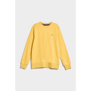 MIKINA GANT REG SHIELD C-NECK SWEAT žlutá XS