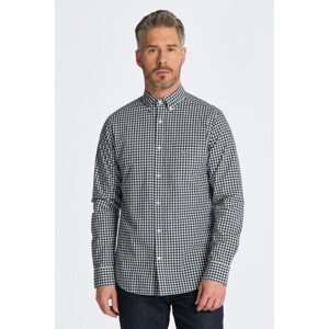 KOŠILE GANT REG POPLIN GINGHAM SHIRT černá 4XL