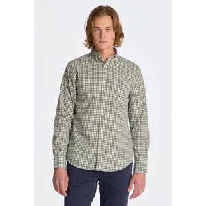 KOŠILE GANT REG POPLIN GINGHAM SHIRT zelená XXL