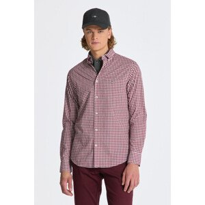 KOŠILE GANT REG POPLIN GINGHAM SHIRT červená L