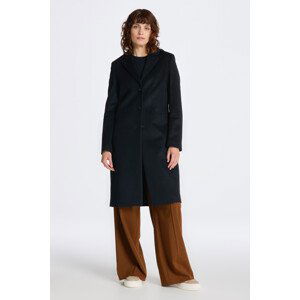 KABÁT GANT WOOL BLEND TAILORED COAT modrá S