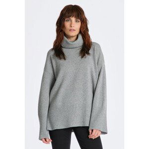 ROLÁK GANT D1. LOUNGE ROLLNECK SWEATER šedá XS