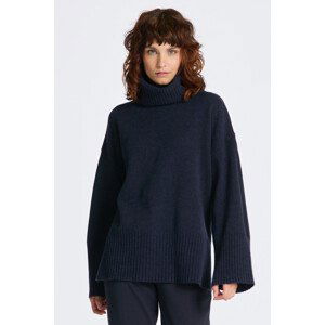 ROLÁK GANT D1. LOUNGE ROLLNECK SWEATER modrá XXS