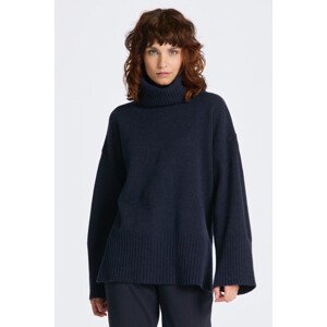 ROLÁK GANT D1. LOUNGE ROLLNECK SWEATER modrá XS