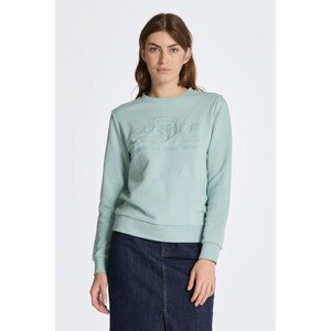 MIKINA GANT REG TONAL SHIELD C-NECK SWEAT modrá S