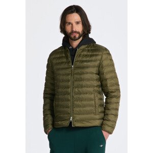 BUNDA GANT LIGHT PADDED BOMBER JACKET zelená XL