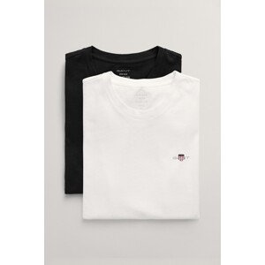 SPODNÍ PRÁDLO GANT C-NECK T-SHIRT 2-PACK černá 158/164