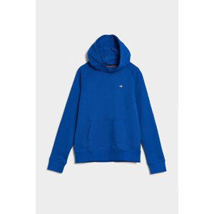 MIKINA GANT SHIELD HOODIE modrá 170