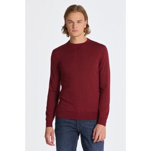 SVETR GANT FINE COTTON C-NECK červená M