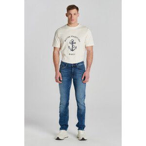 DŽÍNY GANT SLIM GANT JEANS modrá 42/32