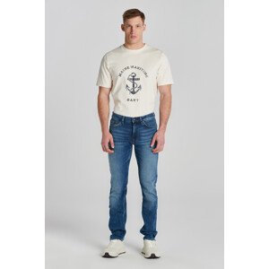 DŽÍNY GANT SLIM GANT JEANS modrá 30/34