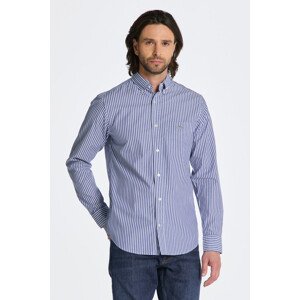 KOŠILE GANT REG POPLIN STRIPE SHIRT modrá XXXL