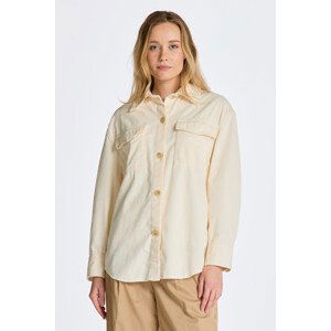 KOŠILE GANT REL CORD OVERSHIRT bílá 36