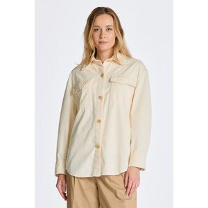 KOŠILE GANT REL CORD OVERSHIRT bílá 38