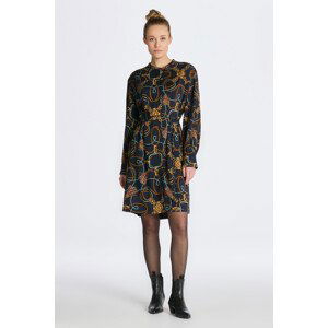 ŠATY GANT REL ROPE PRINT SHIRT DRESS modrá 34