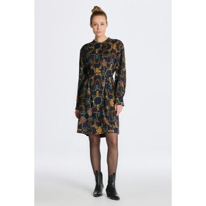 ŠATY GANT REL ROPE PRINT SHIRT DRESS modrá 36