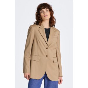 BLEJZR GANT REG WOOL BLAZER hnědá 36