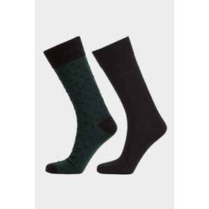 PONOŽKY GANT DOT AND SOLID SOCKS 2-PACK zelená 40/42