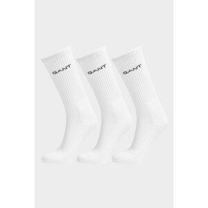 PONOŽKY 3-PACK GANT SPORT SOCKS 3-PACK bílá 43/45