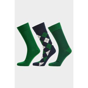 PONOŽKY 3-PACK GANT ARGYLE SOCKS 3-PACK modrá 43/45