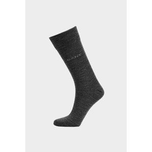 PONOŽKY GANT WOOL SOCKS šedá 40/42