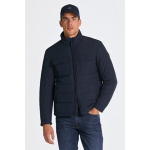 BUNDA GANT CHANNEL QUILTED JACKET modrá S