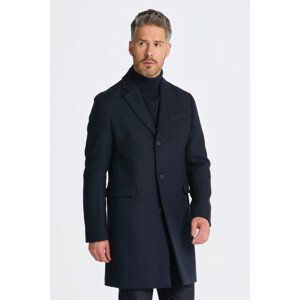 KABÁT GANT CLASSIC TAILORED FIT WOOL TOPCOAT modrá XXXL