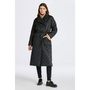 KABÁT GANT QUILTED COAT černá M