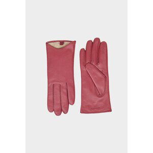 RUKAVICE GANT LEATHER GLOVES červená S