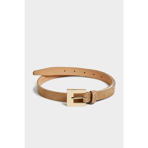 OPASEK GANT SLIM SUEDE BELT bílá 80