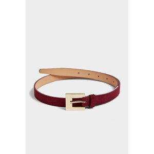 OPASEK GANT SLIM SUEDE BELT červená 85