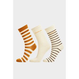 PONOŽKY 3-PACK GANT STRIPE RIB SOCKS 3-PACK bílá 36/38