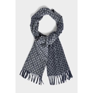 ŠÁLA GANT G PATTERN WOVEN SCARF modrá None