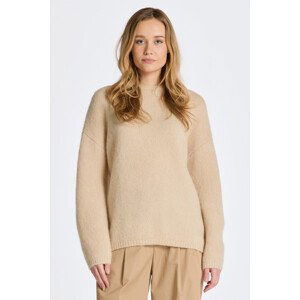 SVETR GANT HAIRY TEXTURE C-NECK hnědá XXL