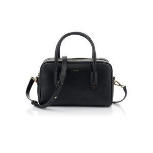 KABELKA GANT ICONIC MEDIUM LEATHER BAG černá None