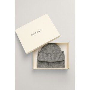 DĚTSKÝ SET GANT BEANIE SNOOD GIFT SET šedá S/M