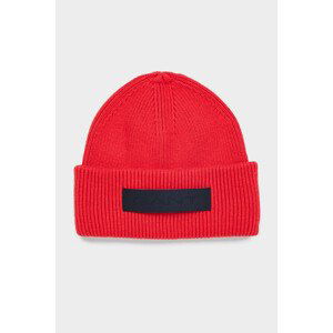 ČEPICE GANT UNISEX. RIBBED BEANIE červená None