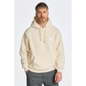 MIKINA GANT FLEECE HOODIE bílá M