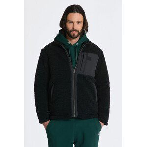 MIKINA GANT FLEECE JACKET černá M