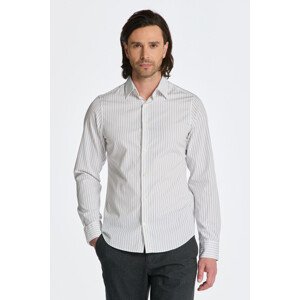 KOŠILE GANT SLIM FORMAL PINSTRIPE SHIRT bílá L