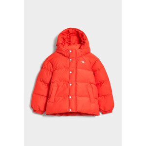 BUNDA GANT RELAXED PUFFER JACKET červená 98/104