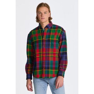 KOŠILE GANT REL TWILL CHECK SHIRT červená L