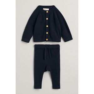 DĚTSKÝ SET GANT CARDIGAN AND PANT GIFT SET modrá 62