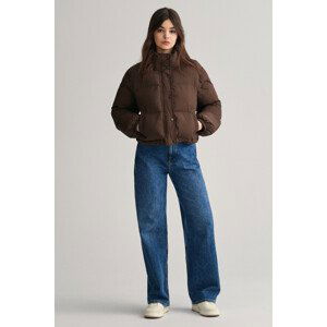 BUNDA GANT CROPPED PUFFER JACKET hnědá 122/128